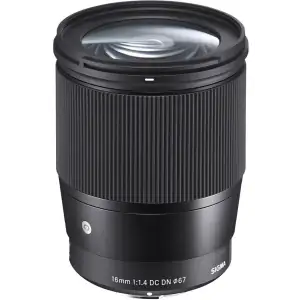 Объектив Sigma AF 16mm f/1,4 DC DN C (Sony-E)