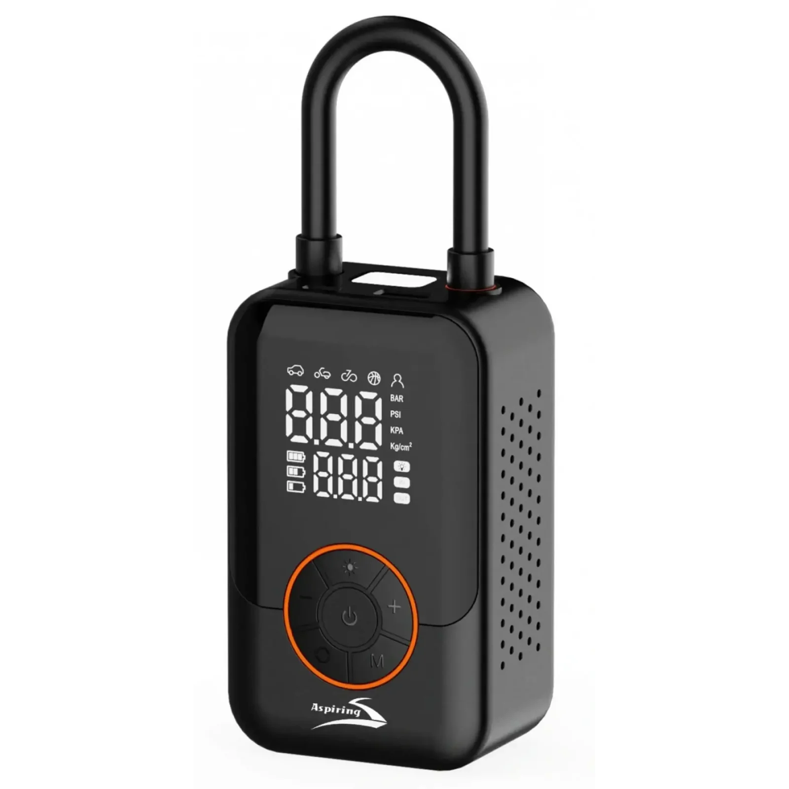 Автокомпрессор Aspiring Storm 5 Powerbank Wireless and Cord (ST40PB) UA