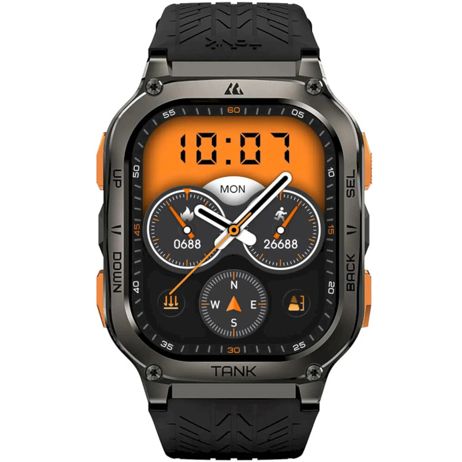 Смарт-часы Kospet Tank M3 Ultra Black UA