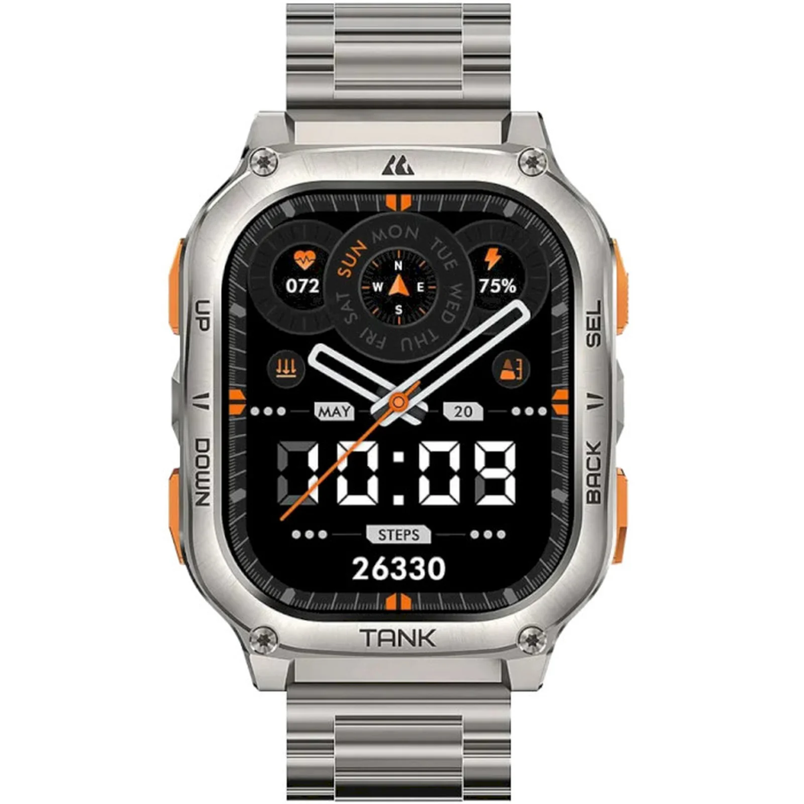 Смарт-часы Kospet Tank M3 Ultra SE Silver UA