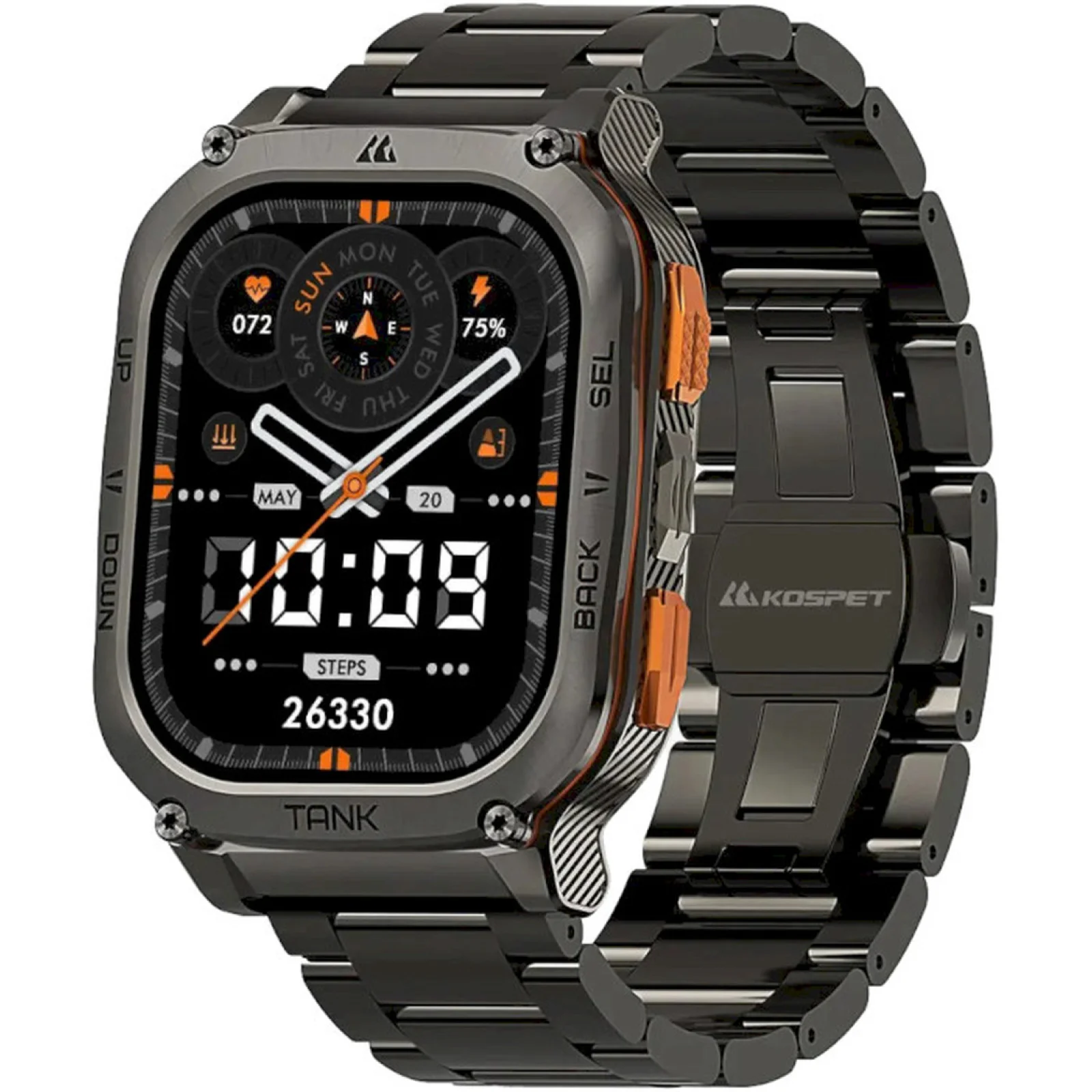 Смарт-часы Kospet Tank M3 Ultra SE Black UA