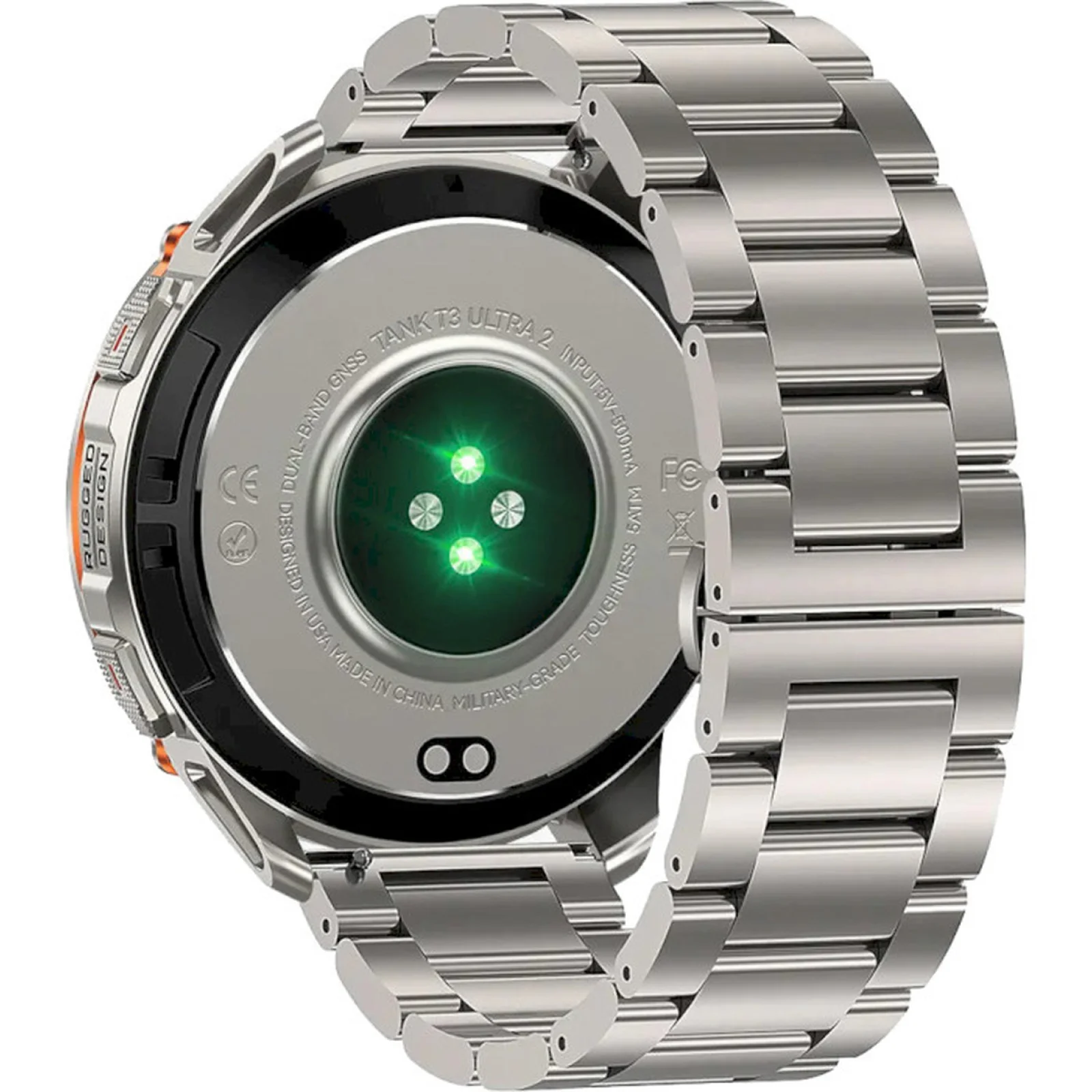 Смарт-часы Kospet Tank T3 Ultra 2 SE Silver UA