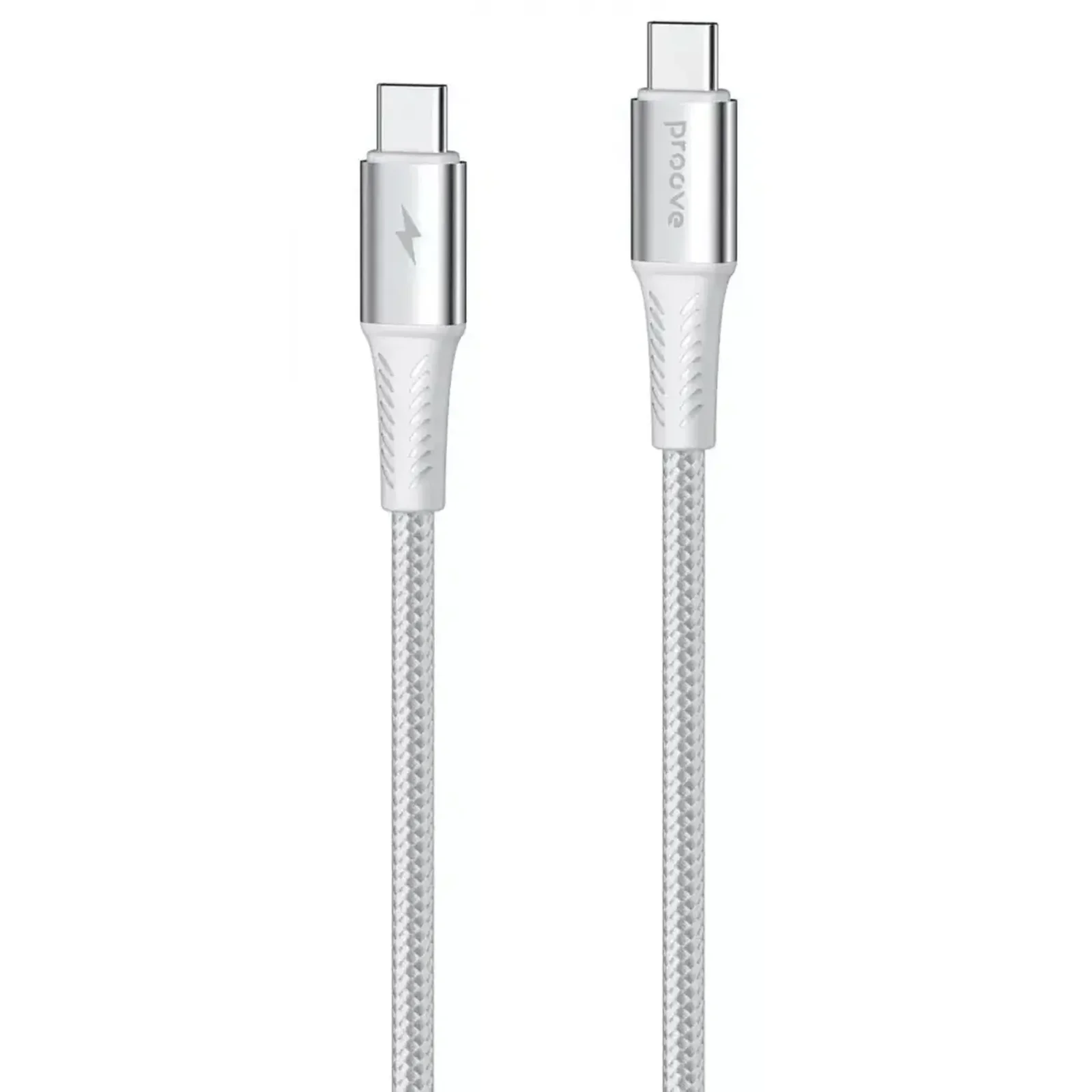Кабель Proove WireX Pro Type-C to Type-C 100W (1,5m) White