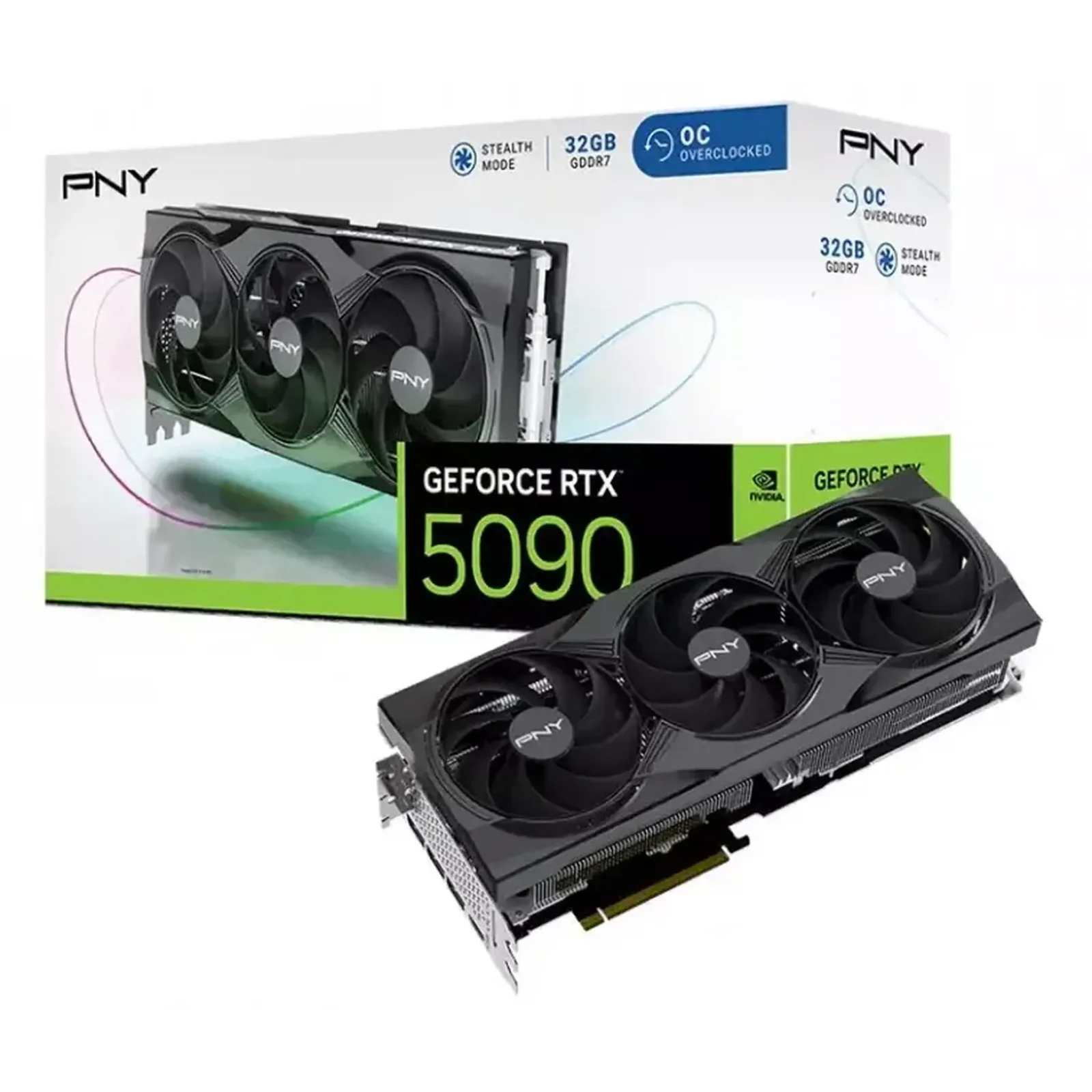 Відеокарта PNY GeForce RTX 5090 OC Triple Fan (VCG509032TFXPB1-O)