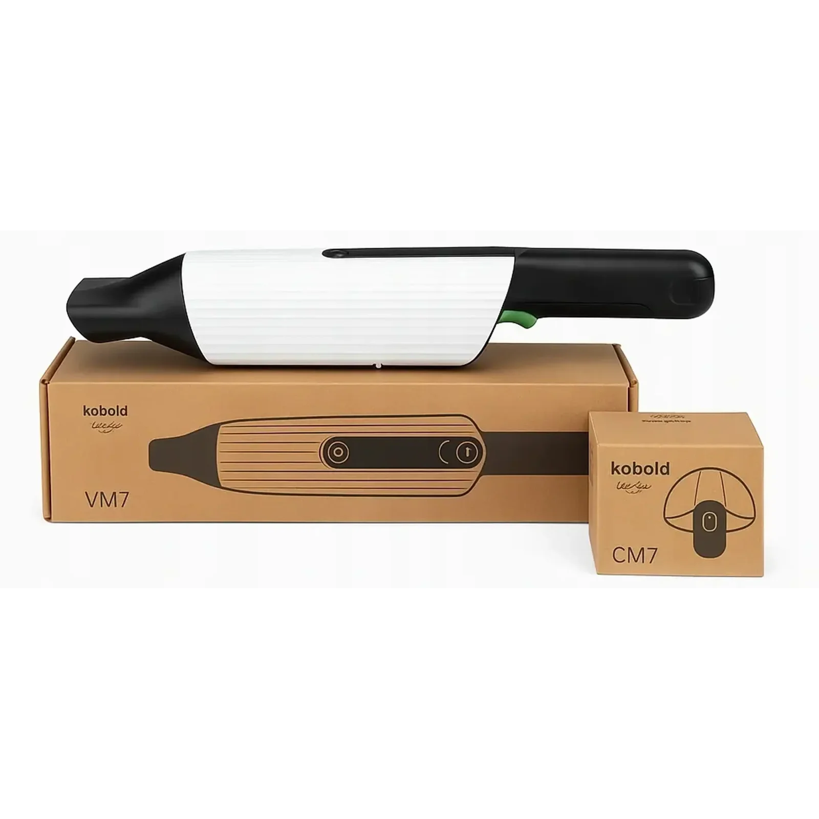 Ручной пылесос Kobold VM7 Akku-Handstaubsauger CM7 Set White