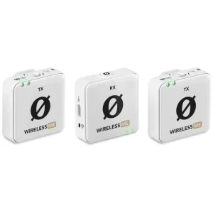 Накамерна радіосистема Rode Wireless ME Dual White WIMEDUALW