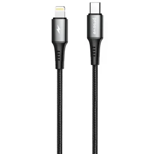 Кабель Proove WireX Type-C to Lightning 27W (1m) Black