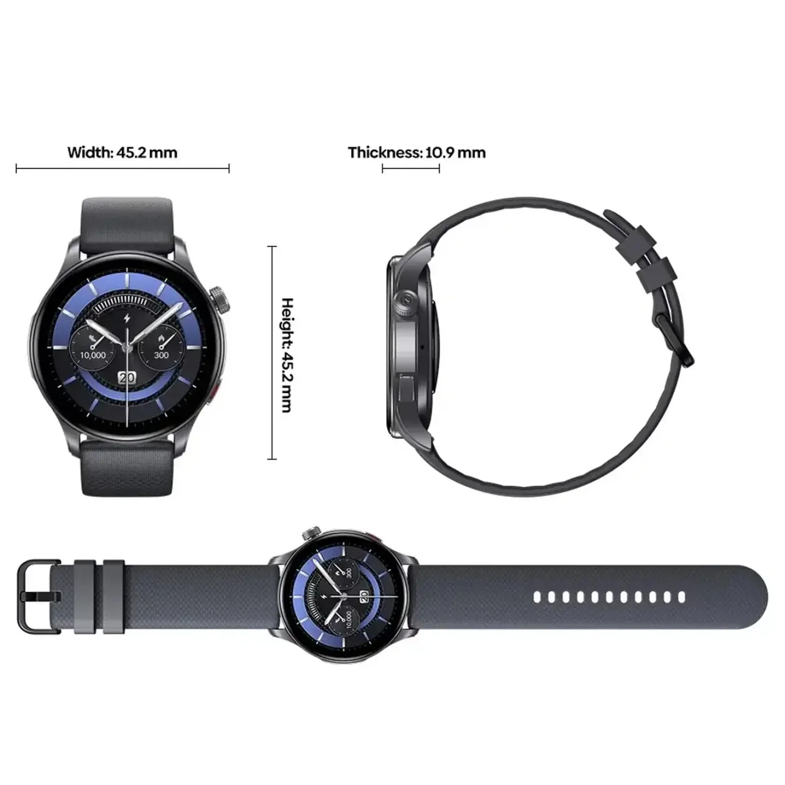 Смарт-часы Zeblaze Btalk 3 GPS Space Gray