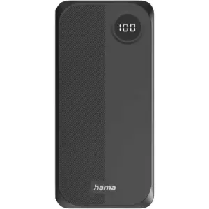 Зовнішній акумулятор HAMA 20000mAh Black (00201755) UA