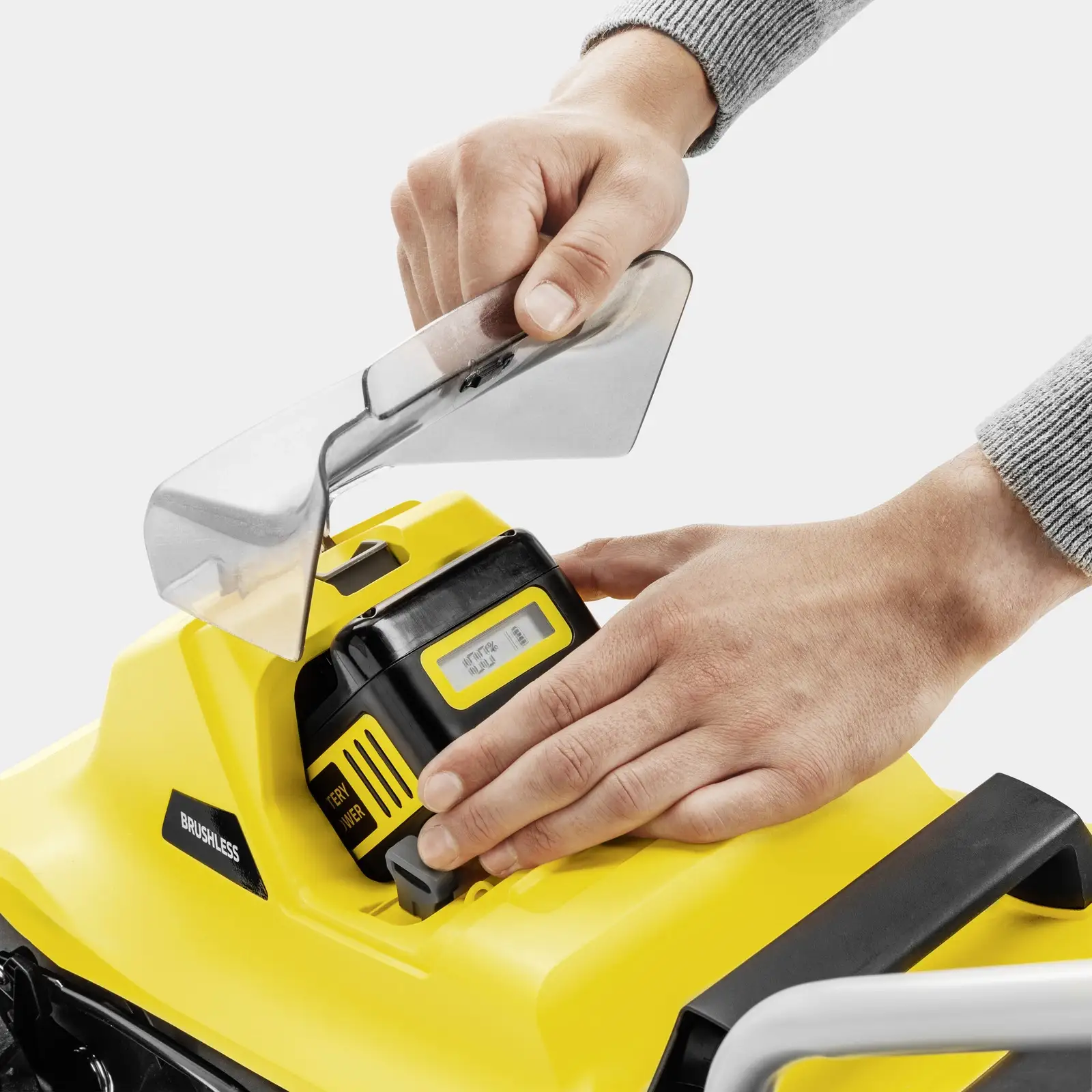 Газонокосилка аккумуляторная Karcher LMO 2-18 Battery 18В 32см 25-60мм (без АКБ та ЗП) (1.445-400.0) UA