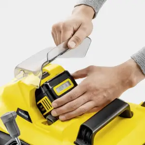 Газонокосарка акумуляторна Karcher LMO 3-18 Battery 18В 34см 25-60мм (без АКБ та ЗП) (1.445-410.0) UA