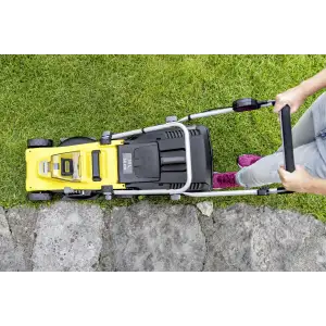 Газонокосарка акумуляторна Karcher LMO 3-18 Battery 18В 34см 25-60мм (без АКБ та ЗП) (1.445-410.0) UA