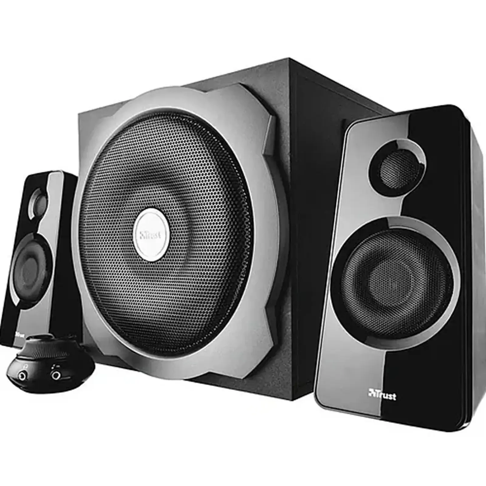 Акустическая система Trust Tytan 2.1 Subwoofer Speaker Set Black (19019_TRUST) UA