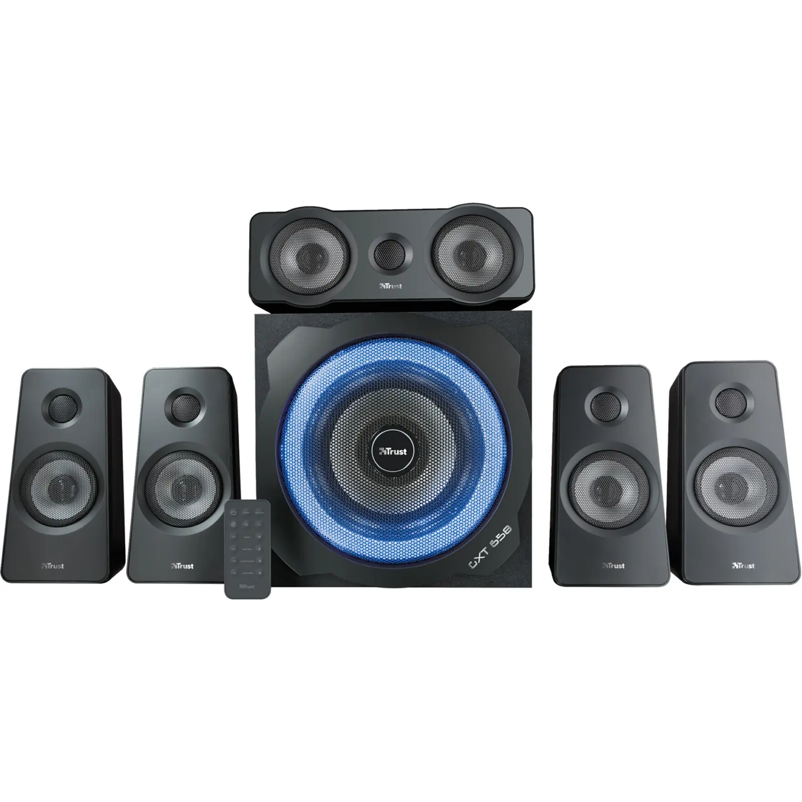 Акустична система Trust GXT 658 Tytan 5.1 Surround Black (21738_TRUST) UA