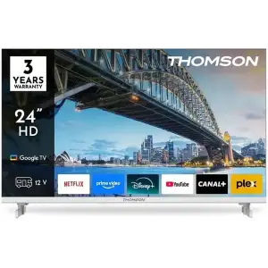 Телевизор Thomson Google TV 24" HD QLED 24HQG3S15CW 12 V UA