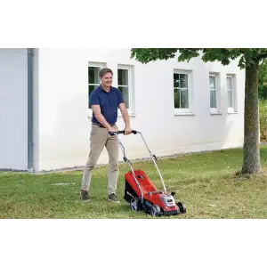 Газонокосилка аккумуляторная Einhell GE-CM 18/33 Li - Solo без АКБ и ЗУ (3413266) UA