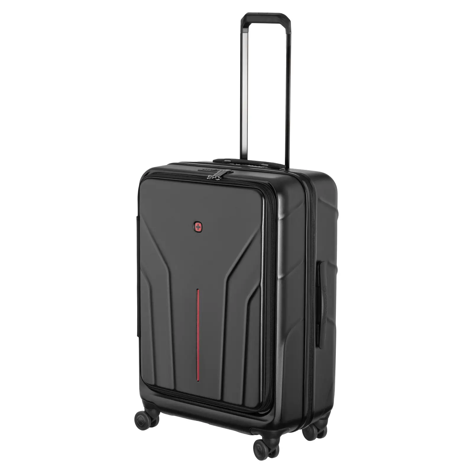 Набір валіз Wenger Amplix Hardside, полікарбонат, (S+M), TSA, 4 колеса, EXP, чорний (653332) UA