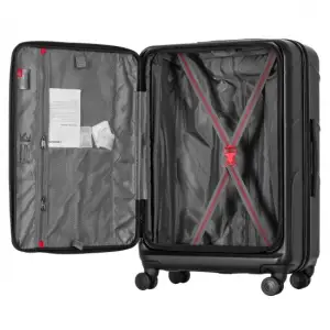 Набір валіз Wenger Amplix Hardside, полікарбонат, (S+M+L), TSA, 4 колеса, EXP, чорний (653335) UA