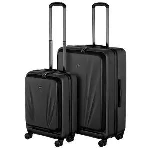 Набір валіз Wenger Skyon Hardside, полікарбонат, (S+L), TSA, 4 колеса, розширення, чорний (653569) UA