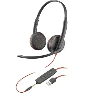 Навушники POLY BlackWire C3225 USB-A HS Stereo (80S11AA)