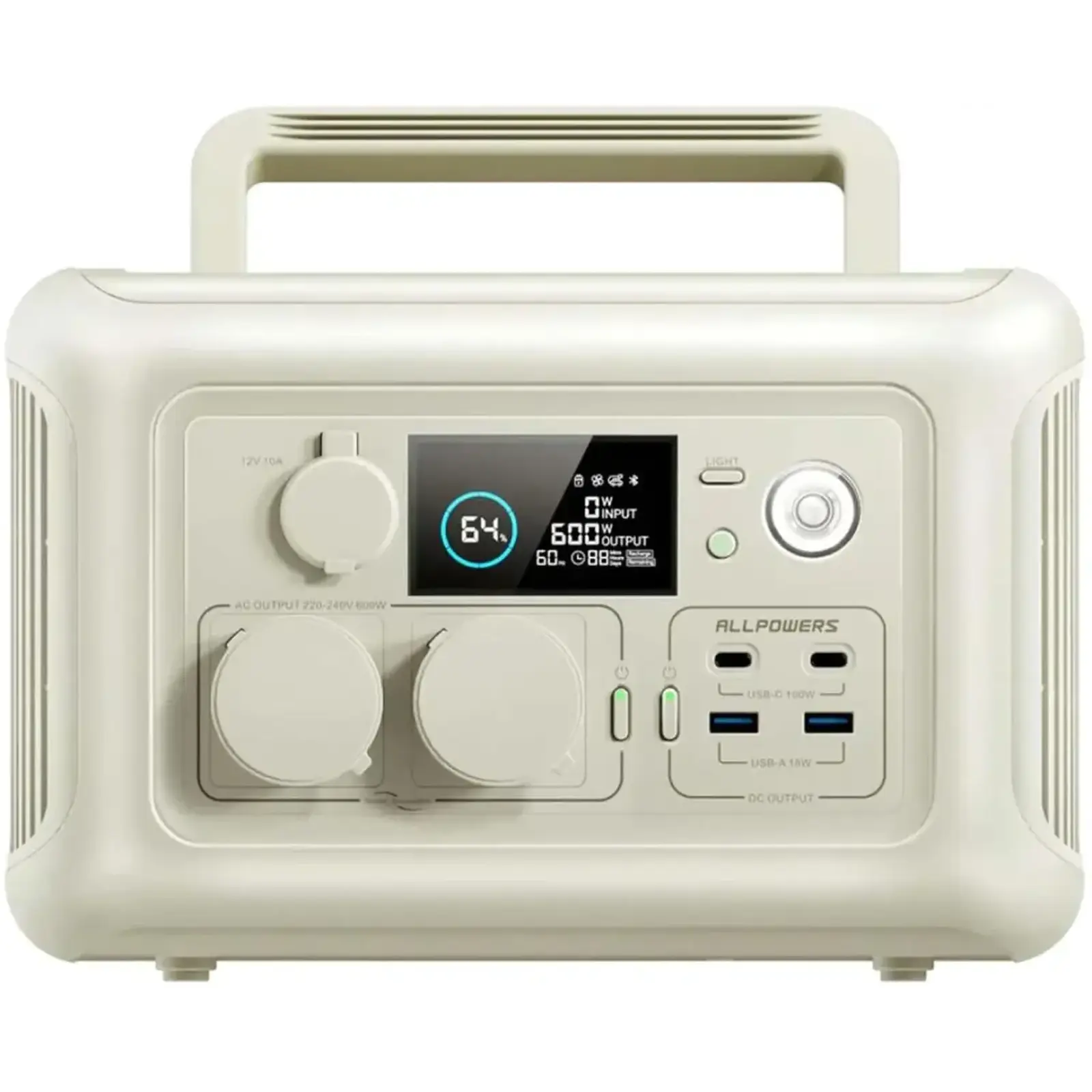 Зарядна станція Allpowers R600 White