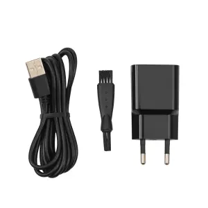 Электробритва Ardesto роторна SHRR-B5WDR, 5Вт, бритв.головок-3, Li-Ion, сух.+волог., чорний UA