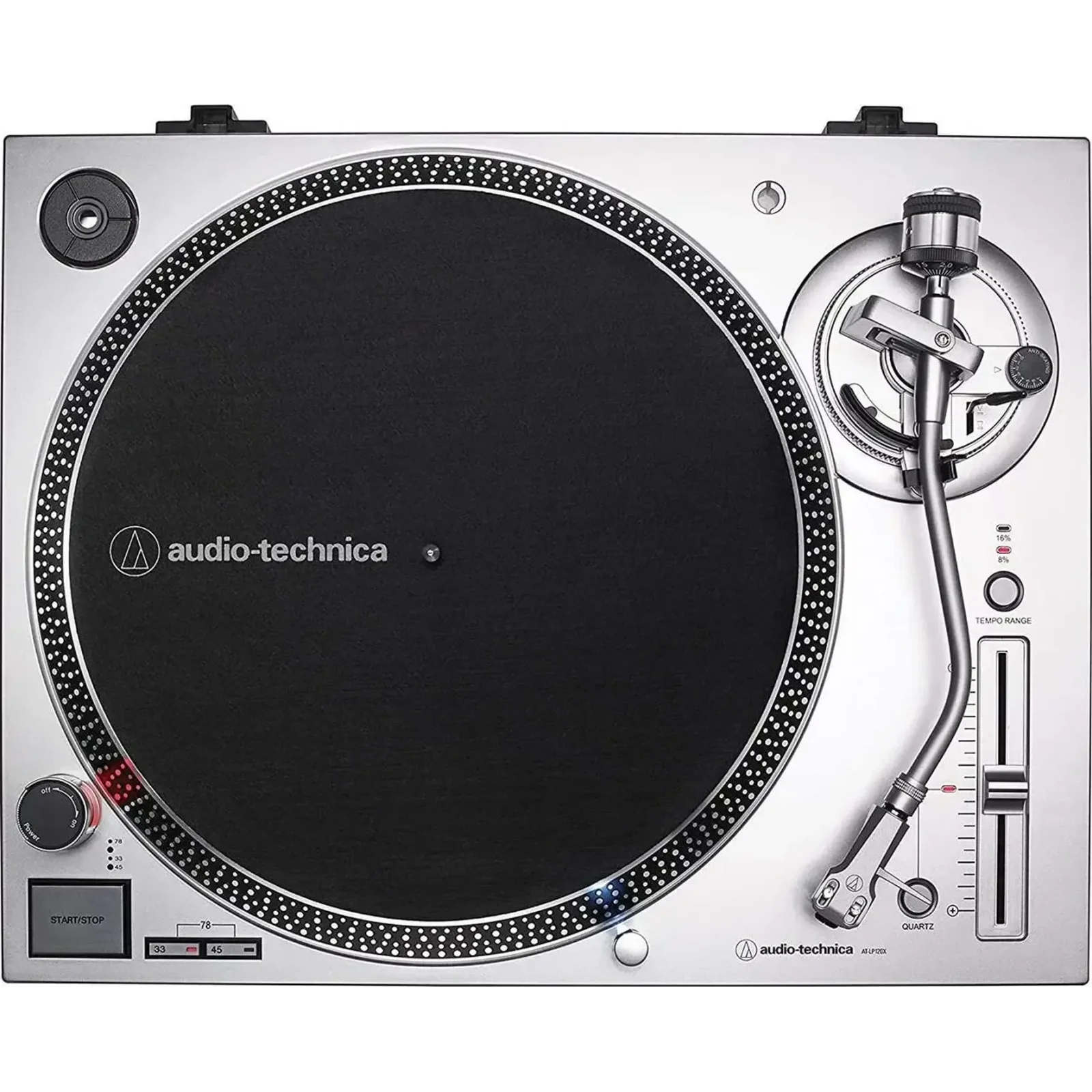 Виниловый проигрыватель Audio-Technica AT-LP120XUSB Silver (AT-LP120XUSBSV)