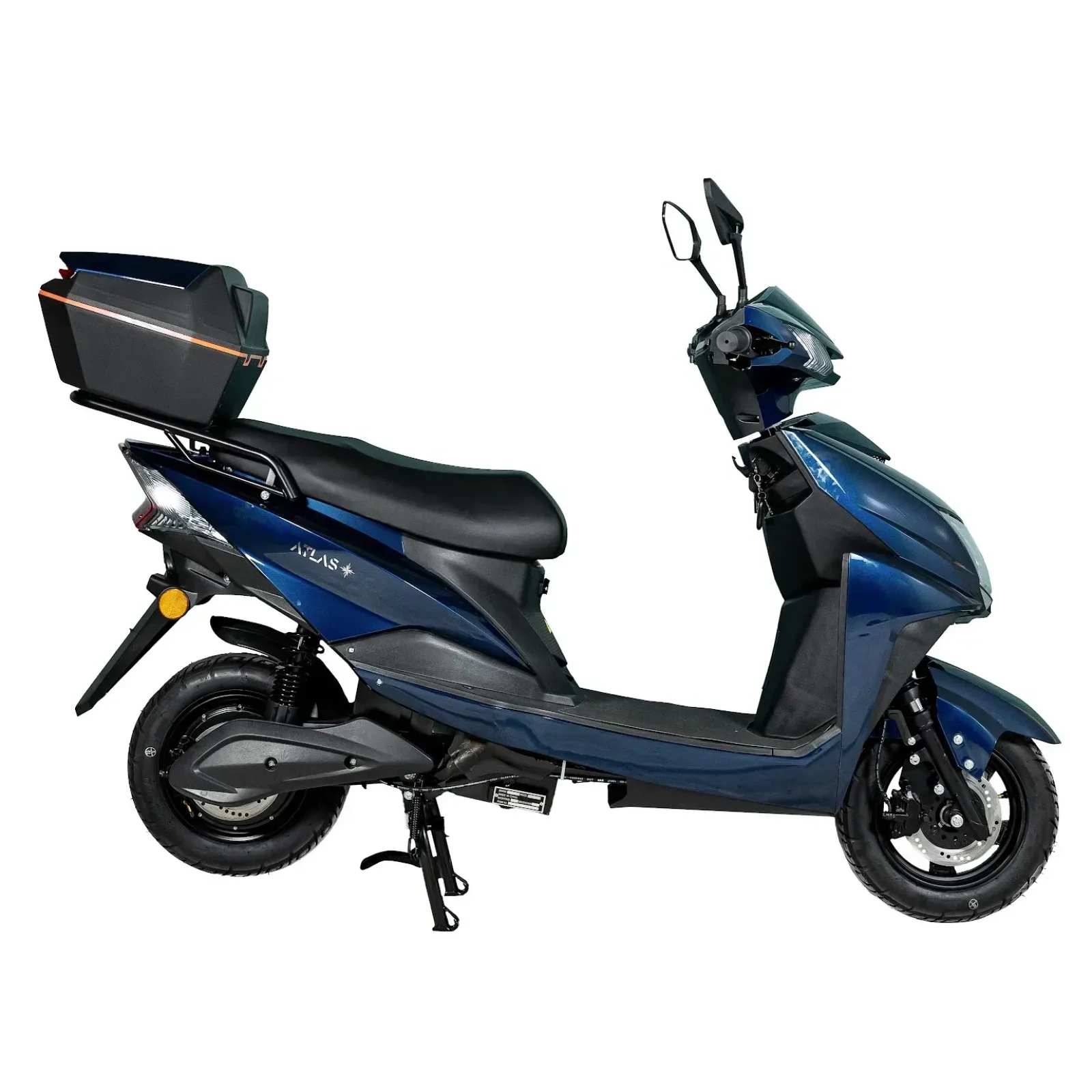 Електроскутер ATLAS Falcon Box 2000W Lithium Cyan Blue