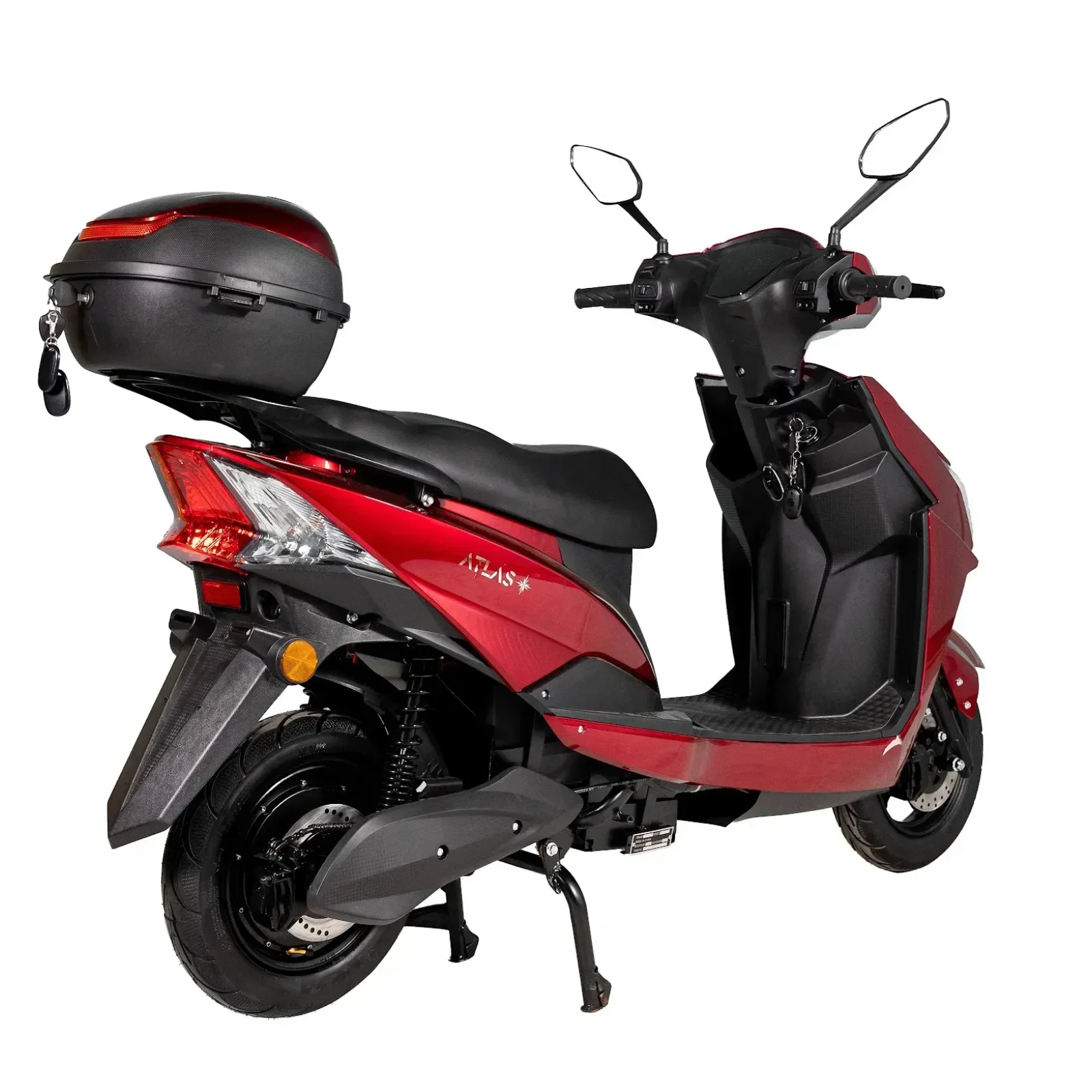 Электроскутер ATLAS Spider Box 2000W Lithium Red