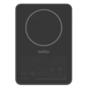 Внешний аккумулятор Belkin BoostCharge Slim Magnetic 5000mAh 15W Black (BPD010HQBK) UA