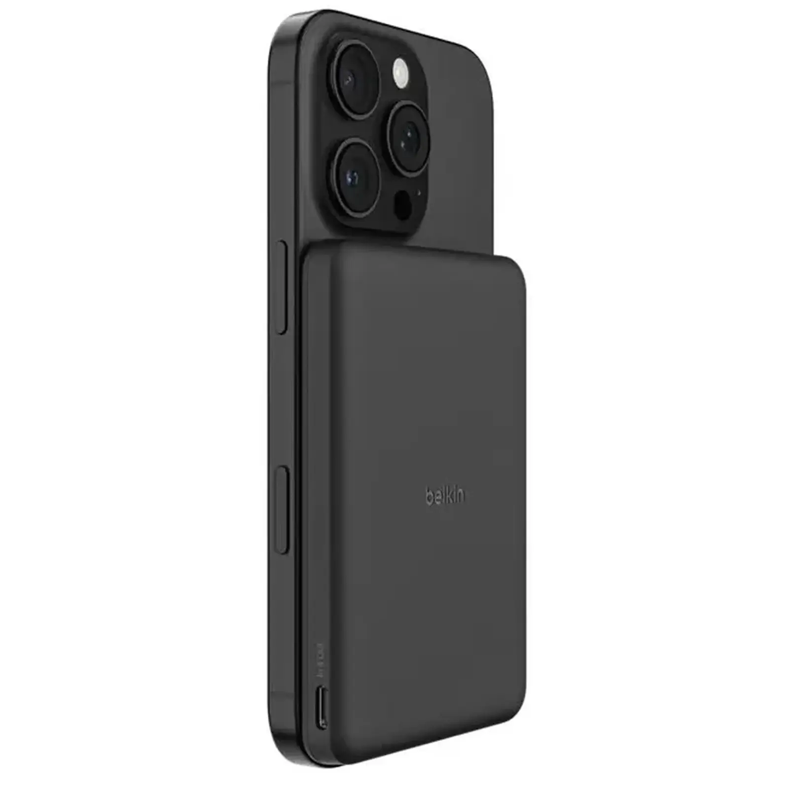 Внешний аккумулятор Belkin BoostCharge Slim Magnetic 5000mAh 15W Black (BPD010HQBK) UA