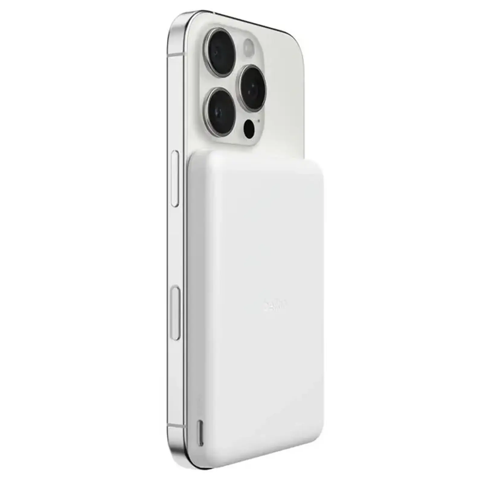 Внешний аккумулятор Belkin BoostCharge Slim Magnetic 5000mAh 15W White (BPD010HQWH) UA