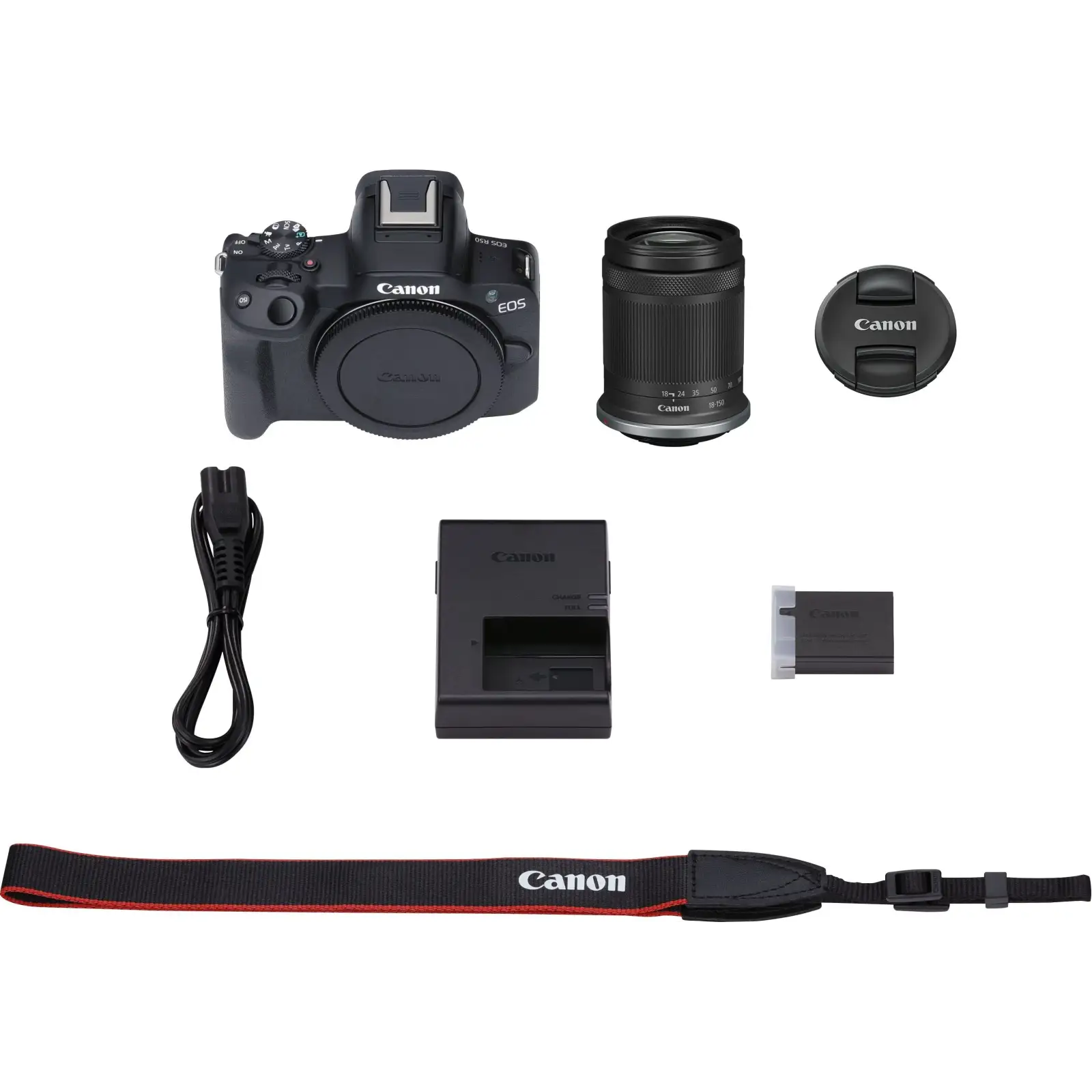 Фотоапарат Canon EOS R50 BK + RFS 18-150 S SEE UA