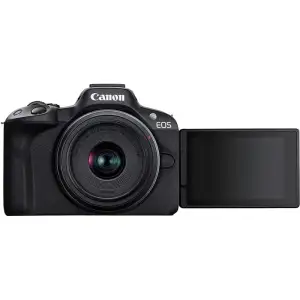 Фотоапарат Canon EOS R50 + RF-S 18-45 IS STM + RF 75-300mm F4-5.6 Black (5811C150) UA