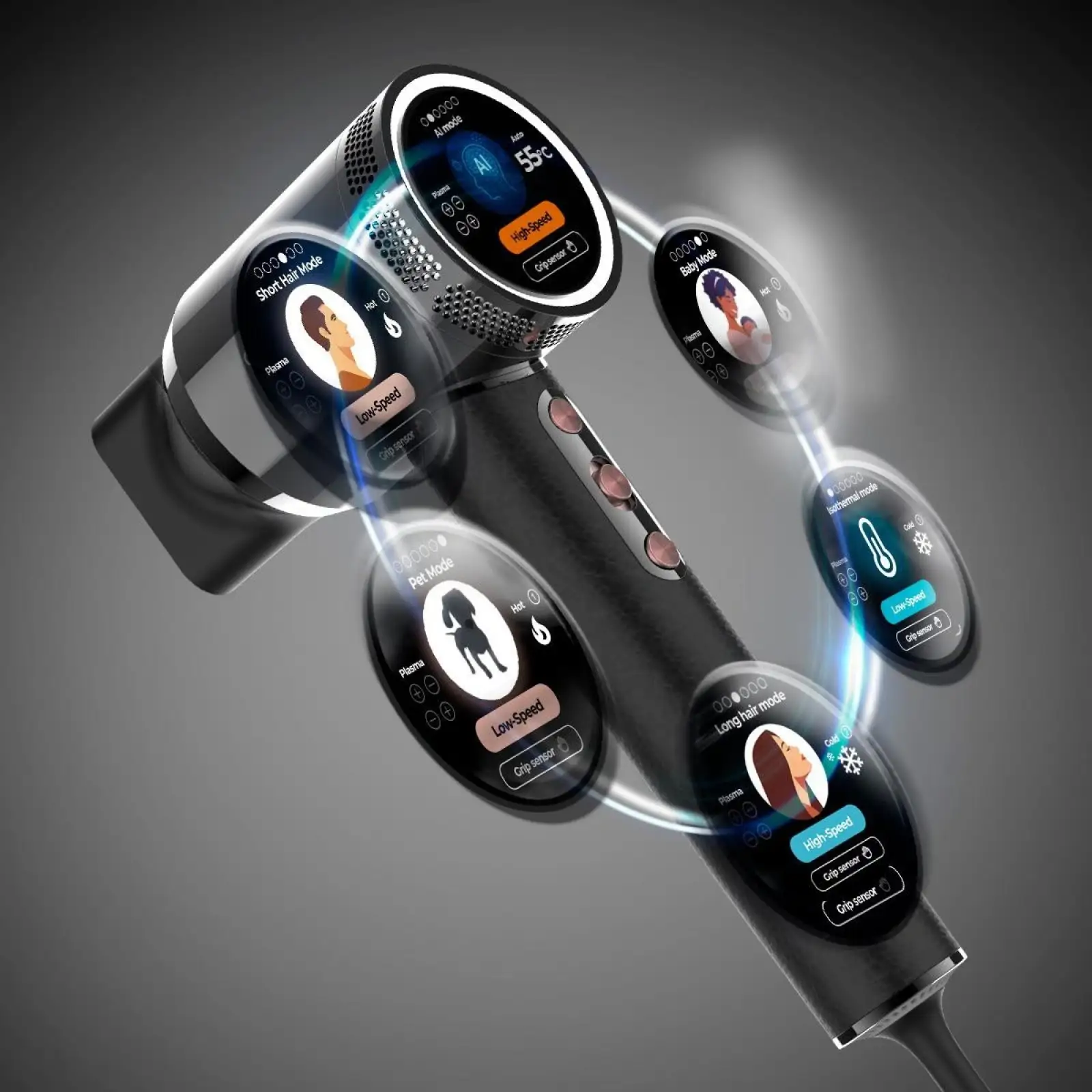 Фен-стайлер Cecotec DryGlam Waves i-Sensor Pro (A01_EU01_118879) UA