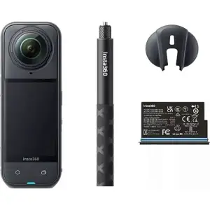 Экшн-камера Insta360 X5 Starter Bundle Midnight Black (CINSAAHA-X534)