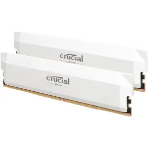 Оперативна пам'ять Crucial 32 GB (2x16GB) DDR5 6400 MHz Pro White (CP2K16G64C38U5W)