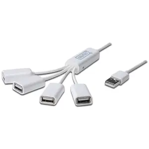 Хаб Digitus Slim Spider USB-Hub (DA-70216) UA