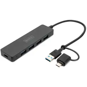 Хаб Digitus 4-port Hub Slim Line (DA-70235) UA
