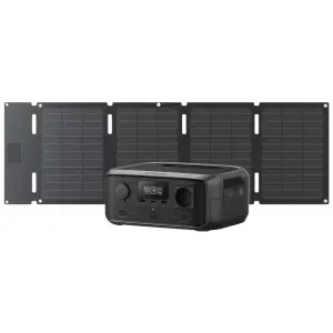 Зарядна станція EcoFlow RIVER 3 UPS with Solar Panel 45w (EF-PR705-UPS-B-45W-EU)