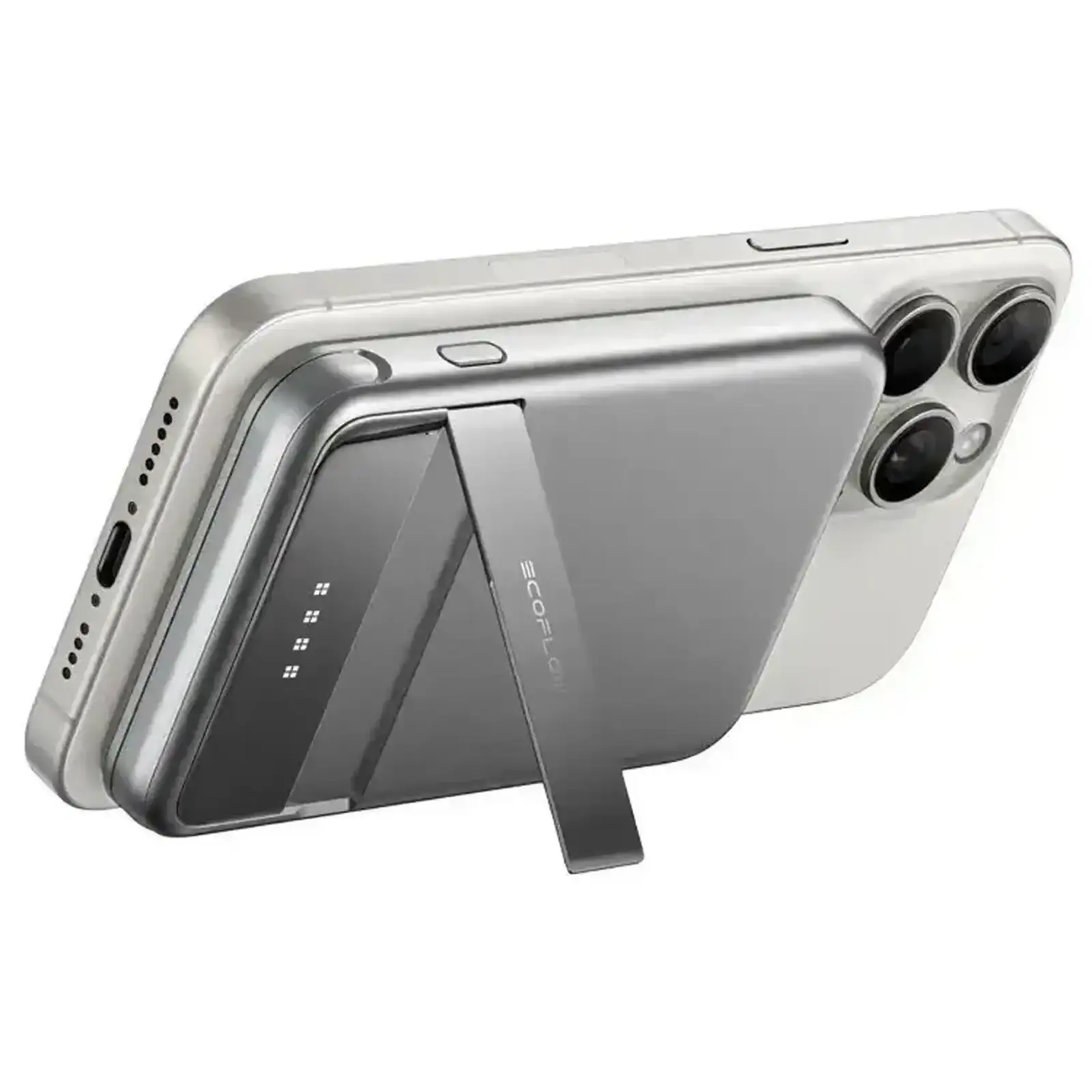 Зовнішній акумулятор EcoFlow RAPID Magnetic Power Bank 5000mAh Silver (EF-RAPID5000-EU)