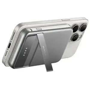 Зовнішній акумулятор EcoFlow RAPID Magnetic Power Bank 5000mAh Silver (EF-RAPID5000-EU)