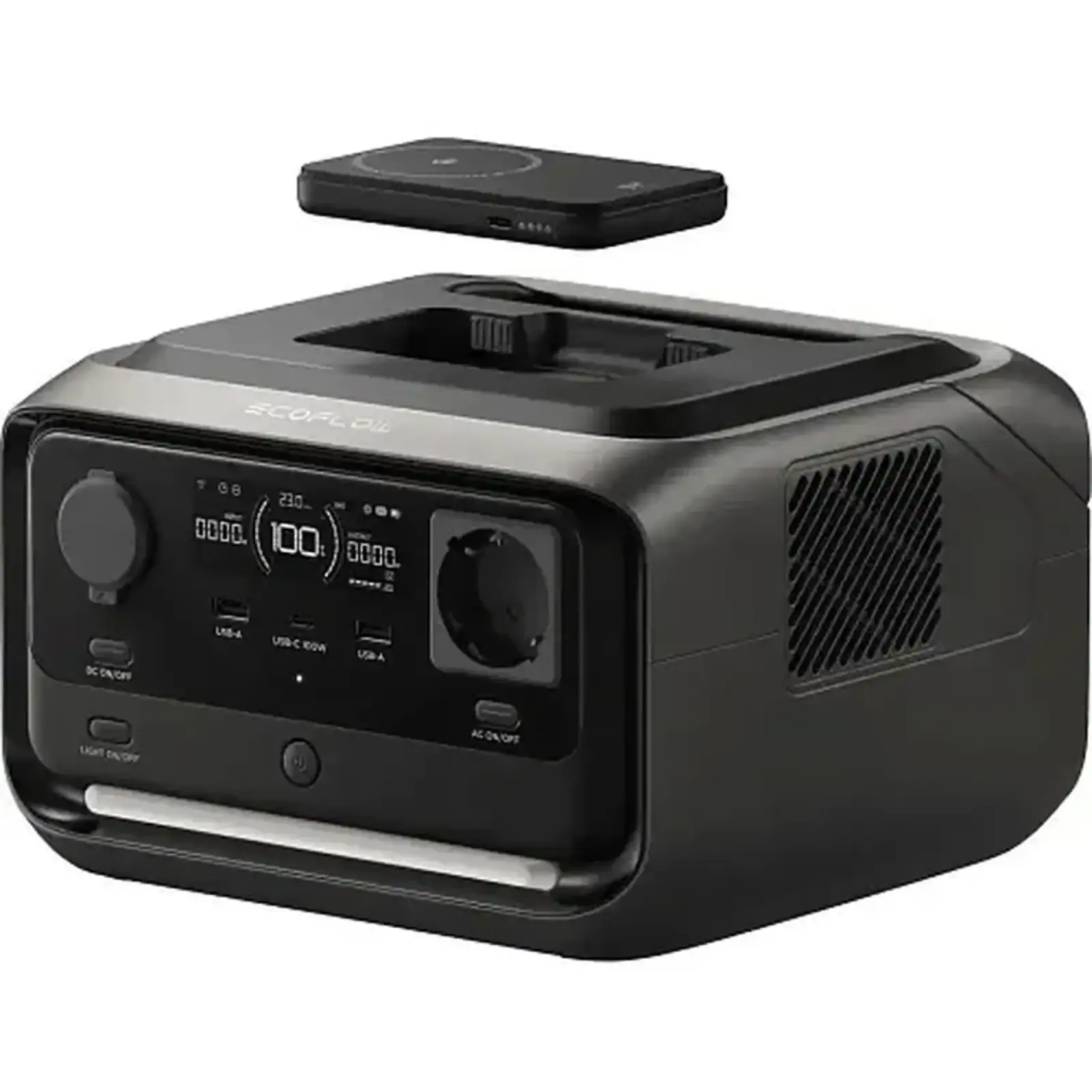 Зарядная станция EcoFlow RIVER 3 Plus Wireless (EFRIVER3PLUS-W-EU-CBOX)