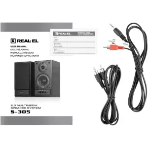 Акустическая система REAL-EL S-305 Black (EL121200012) UA