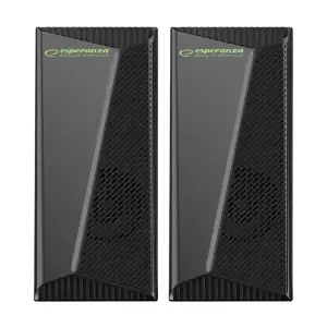 Акустична система ESPERANZA usb speakers 2.0 led rainbow nor tec EGS106 UA