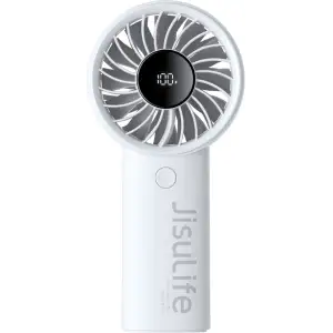 Колір: Сірий - Вентилятор портативний Jisulife Handheld Fan Life 4 (3600mAh) Grey EU
