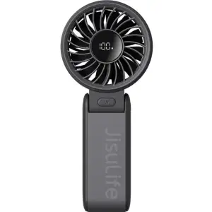 Колір: Чорний - Вентилятор портативний Jisulife Handheld Fan Life 7 (3600mAh) Black EU