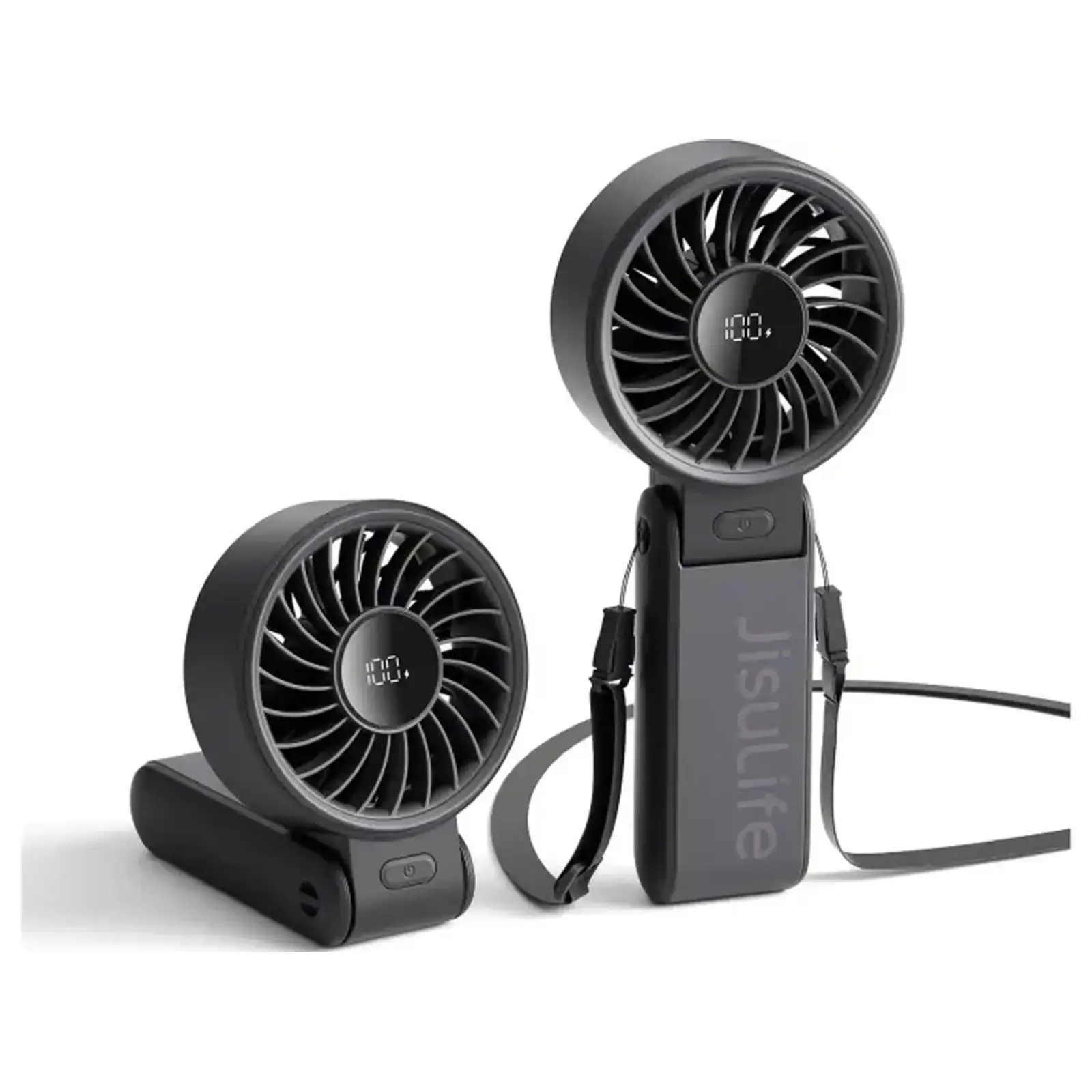 Вентилятор портативний Jisulife Handheld Fan Life 7 (3600mAh) Black EU