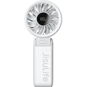 Колір: Сірий - Вентилятор портативний Jisulife Handheld Fan Life 7 (3600mAh) Grey EU