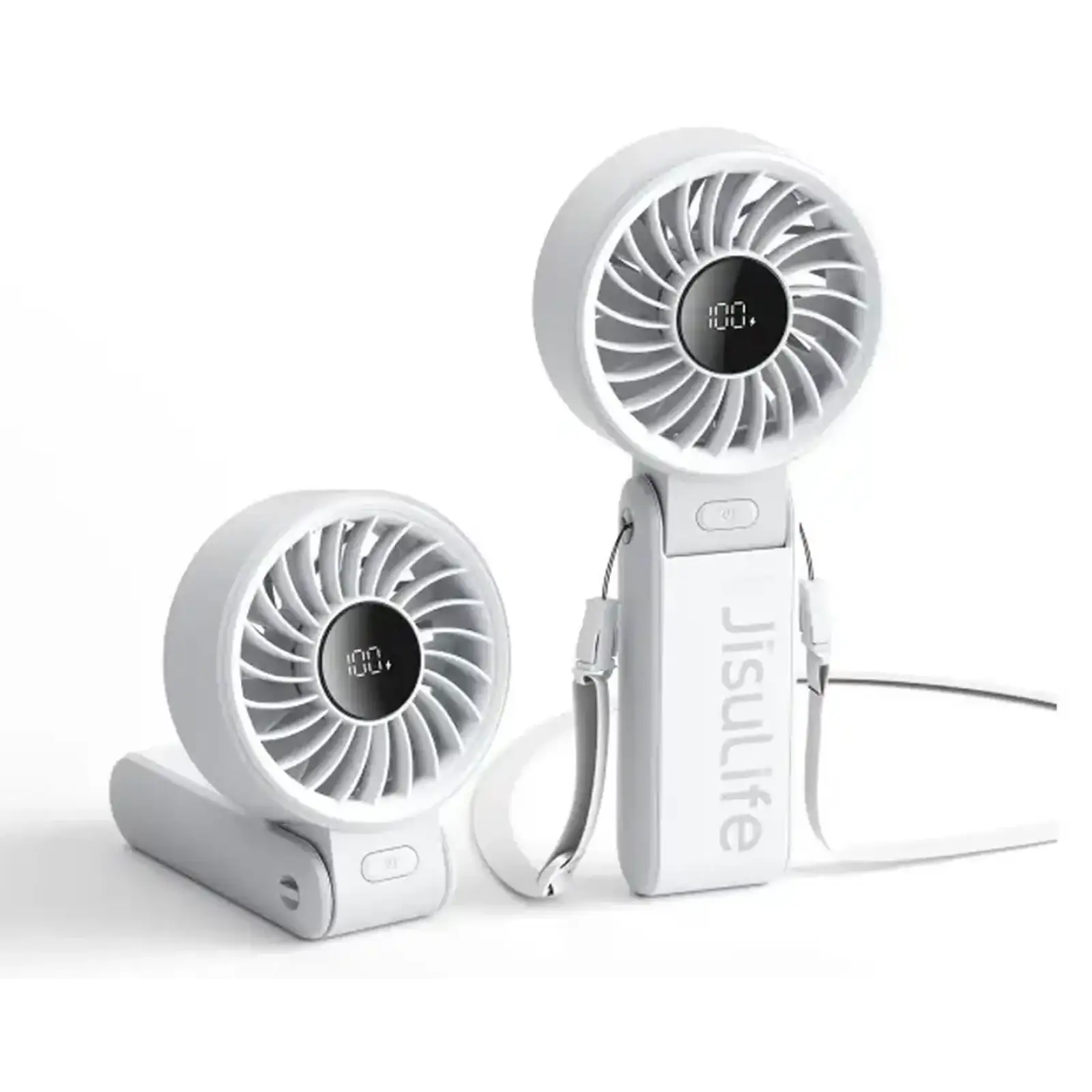 Вентилятор портативний Jisulife Handheld Fan Life 7 (3600mAh) Grey EU
